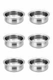 Stainless Steel Handi Serving Dish / Tableware (Plain) - 3 Sizes (1 Pc)